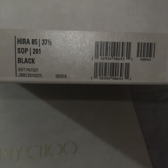 NWT Jimmy Choo Authentic heel *Brand New” - Picture 7 of 7